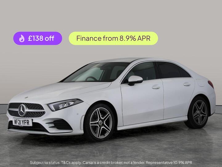 Mercedes-Benz A Class 2.0 A220d AMG Line (Executive) 8G-DCT Euro 6 (s/s) 4dr