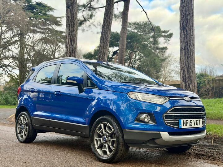Ford EcoSport 1.0T EcoBoost Titanium 2WD Euro 5 (s/s) 5dr Ford EcoSport 1.0T EcoBoost Titanium 2WD Euro 5 (s/s) 5dr