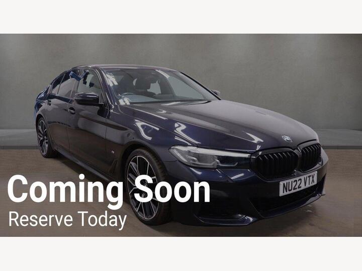 BMW 5 SERIES 2.0 520d MHT M Sport Steptronic Euro 6 (s/s) 4dr