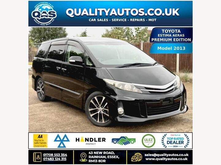 Toyota Estima TOYOTA ESTIMA AERAS PREMIUM EDITION 2.4L AUTO ULEZ 63-13 FRESH IMPORT VERIF