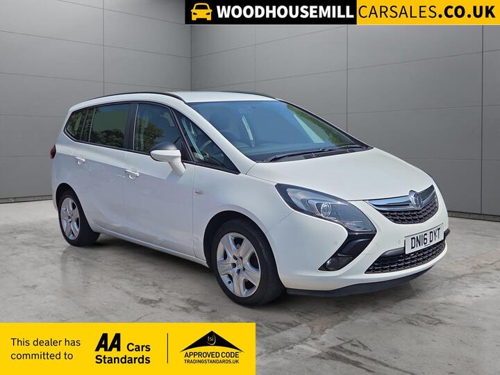 Vauxhall Zafira Tourer 1.4i Turbo Exclusiv Euro 6 5dr