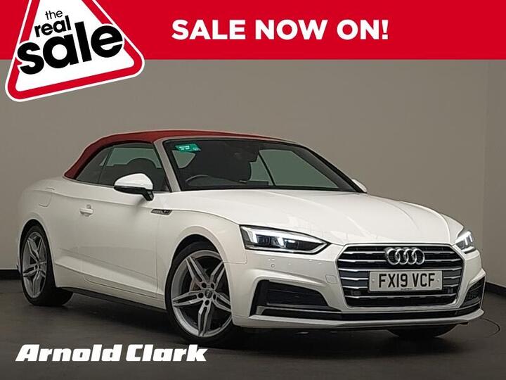 Audi A5 Cabriolet 2.0 TDI 40 S Line S Tronic Euro 6 (s/s) 2dr