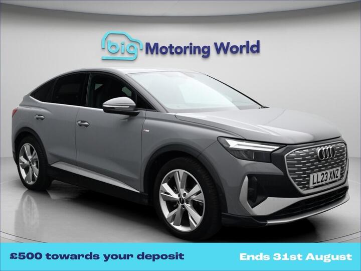 Audi Q4 E-tron 35 S Line Sportback Auto 5dr 55kWh