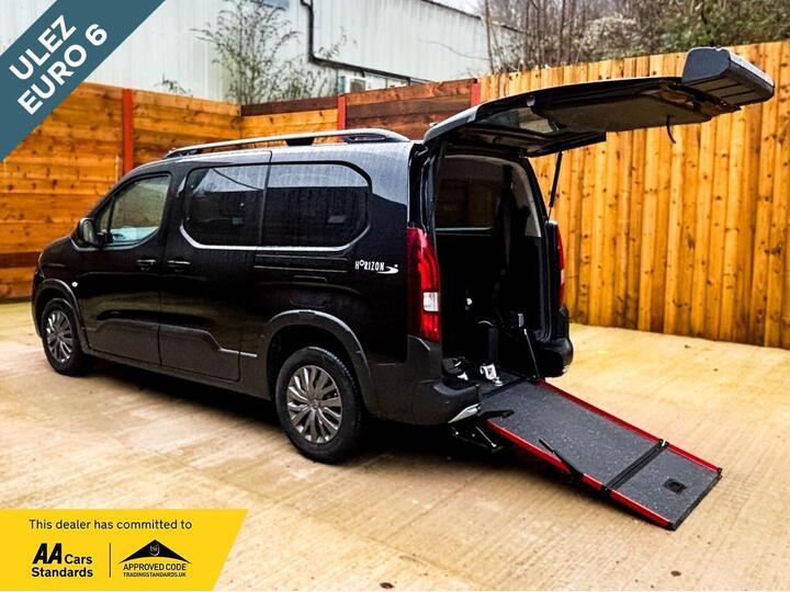 Peugeot RIFTER L2 LWB 3 Seat Wheelchair Accessible Disabled Access Vehicle WAV
