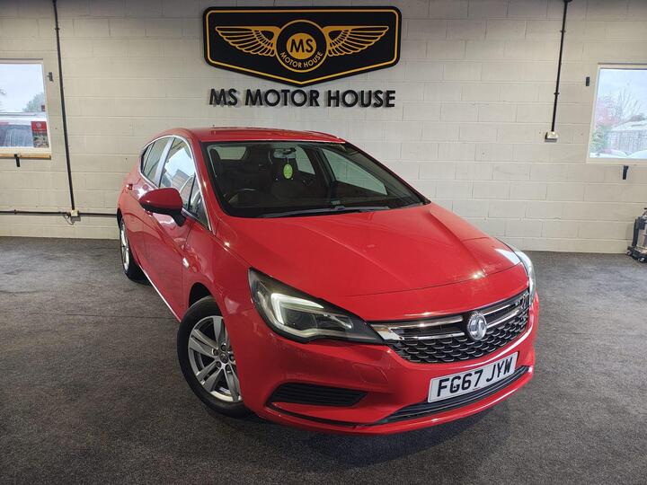 Vauxhall Astra 1.6 CDTi EcoTEC BlueInjection Tech Line Nav Euro 6 (s/s) 5dr