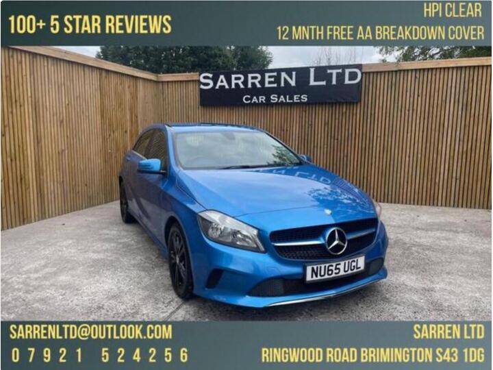 Mercedes-Benz A Class 1.5 A180d SE Euro 6 (s/s) 5dr Mercedes-Benz A Class 1.5 A180d SE Euro 6 (s/s) 5dr