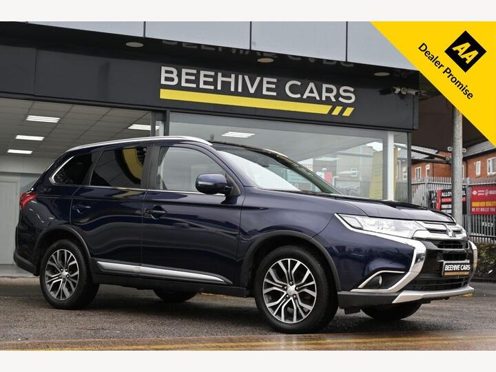 Mitsubishi OUTLANDER 2.2 DI-D Juro Auto 4WD Euro 6 5dr