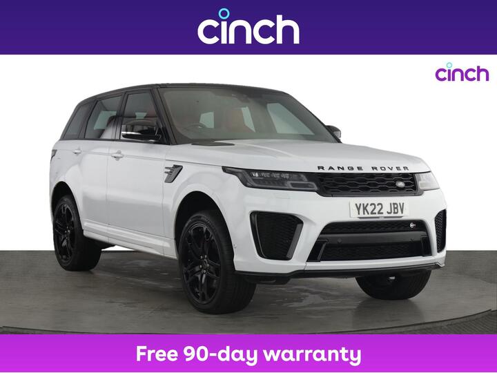 Land Rover Range Rover Sport 5.0 P575 V8 SVR Auto 4WD Euro 6 (s/s) 5dr Land Rover Range Rover Sport 5.0 P575 V8 SVR Auto 4WD Euro 6 (s/s) 5dr