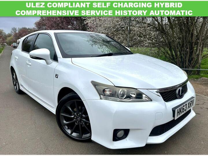 Lexus CT 1.8 200h F Sport CVT Euro 5 (s/s) 5dr