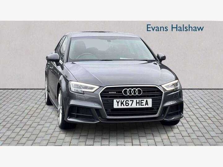 Audi A3 2.0 TFSI S Line Sportback S Tronic Quattro Euro 6 (s/s) 5dr
