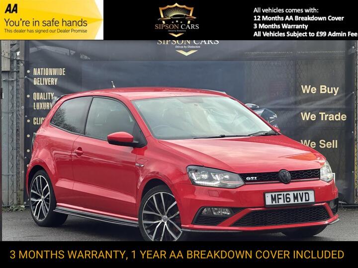 Volkswagen Polo 1.8 TSI BlueMotion Tech GTI DSG Euro 6 (s/s) 3dr