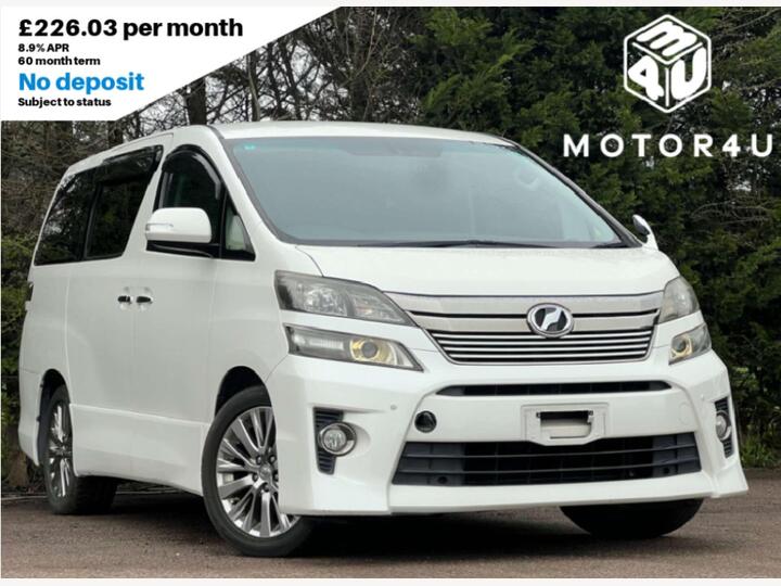 Toyota Vellfire Toyota Vellfire Golden Eyes 2.4 Petrol Automatic MPV