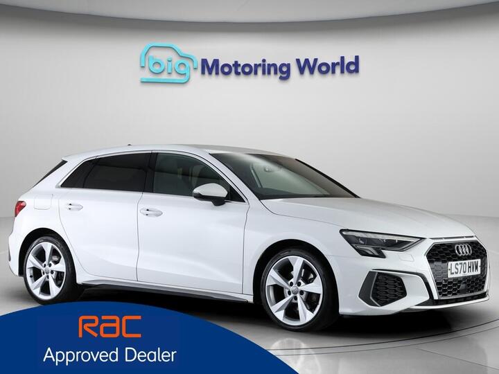 Audi A3 1.5 TFSI 35 S Line Sportback Euro 6 (s/s) 5dr
