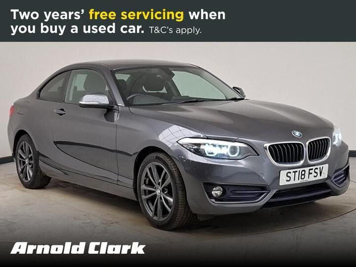 BMW 2 Series 2.0 218d Sport Auto Euro 6 (s/s) 2dr