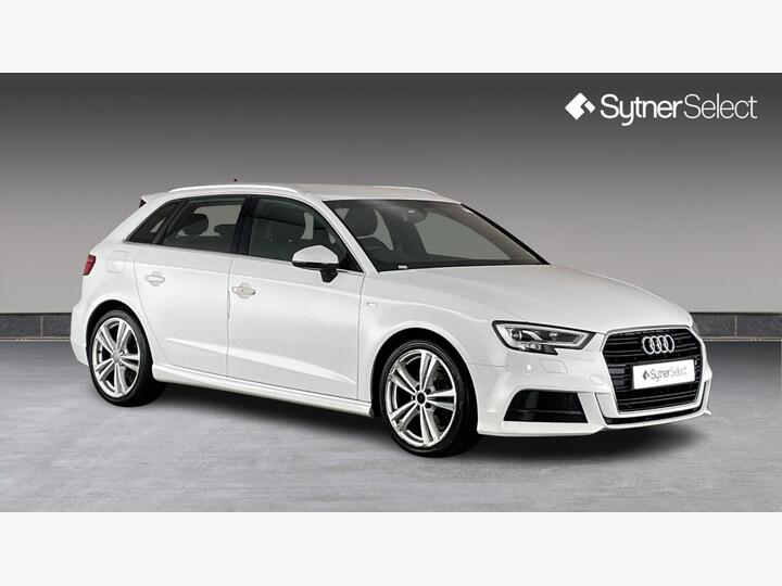 Audi A3 1.6 TDI 30 S Line Sportback S Tronic Euro 6 (s/s) 5dr