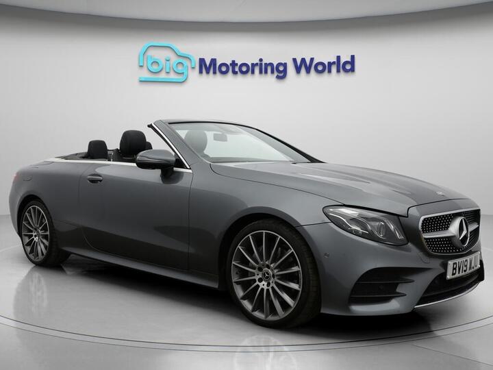 Mercedes-Benz E Class 2.0 E220d AMG Line Cabriolet G-Tronic+ Euro 6 (s/s) 2dr