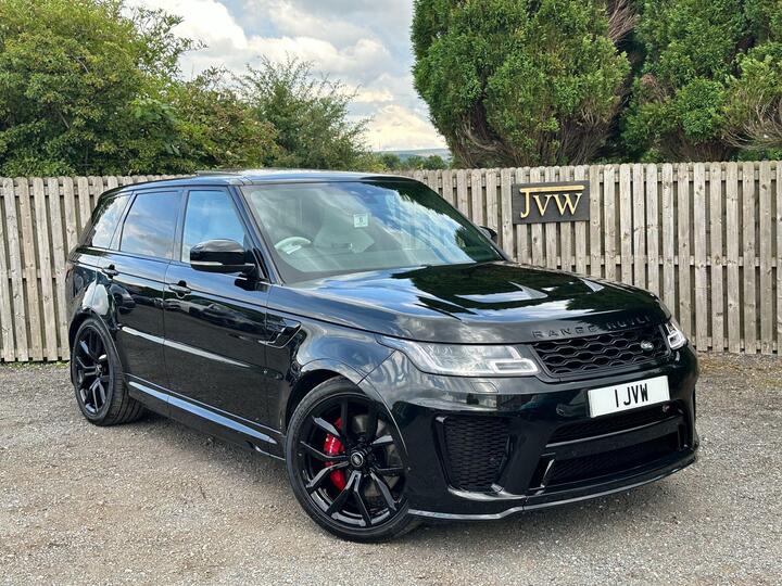 Land Rover Range Rover Sport 5.0 P575 V8 SVR Auto 4WD Euro 6 (s/s) 5dr Land Rover Range Rover Sport 5.0 P575 V8 SVR Auto 4WD Euro 6 (s/s) 5dr