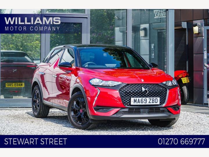 DS AUTOMOBILES DS 3 CROSSBACK 1.2 PureTech Performance Line Crossback Euro 6 (s/s) 5dr DS AUTOMOBILES DS 3 CROSSBACK 1.2 PureTech Performance Line Crossback Euro 6 (s/s) 5dr