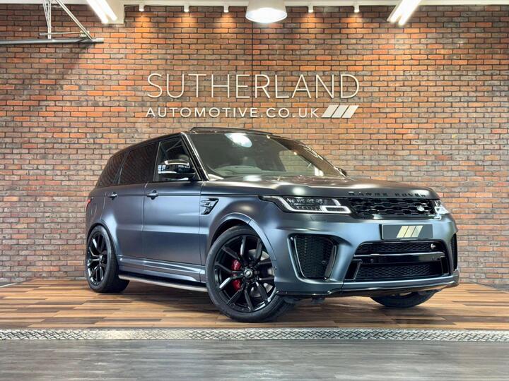 Land Rover RANGE ROVER SPORT 5.0 P575 V8 SVR Auto 4WD Euro 6 (s/s) 5dr