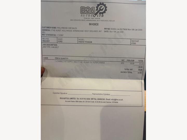 Ford Fiesta 1.0T EcoBoost Titanium Euro 5 (s/s) 5dr