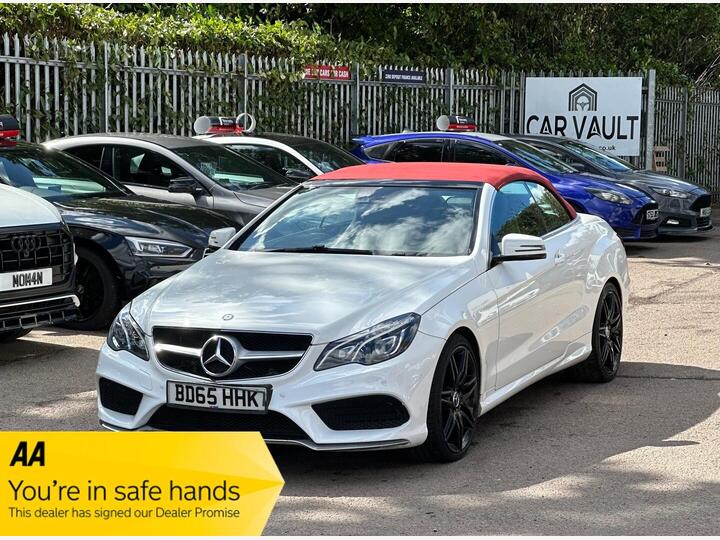 Mercedes-Benz E Class 2.1 E220 BlueTEC AMG Line Cabriolet G-Tronic+ Euro 6 (s/s) 2dr