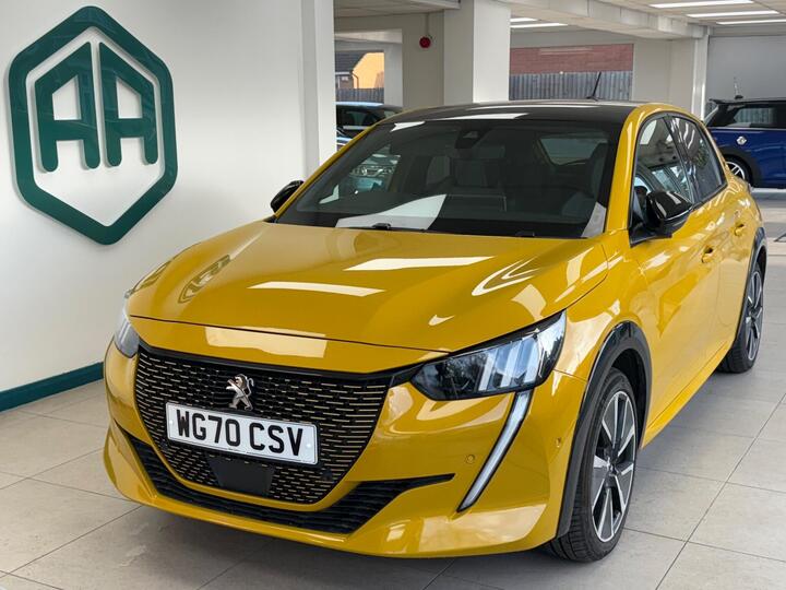 Peugeot E-208 50kWh GT Auto 5dr Peugeot E-208 50kWh GT Auto 5dr