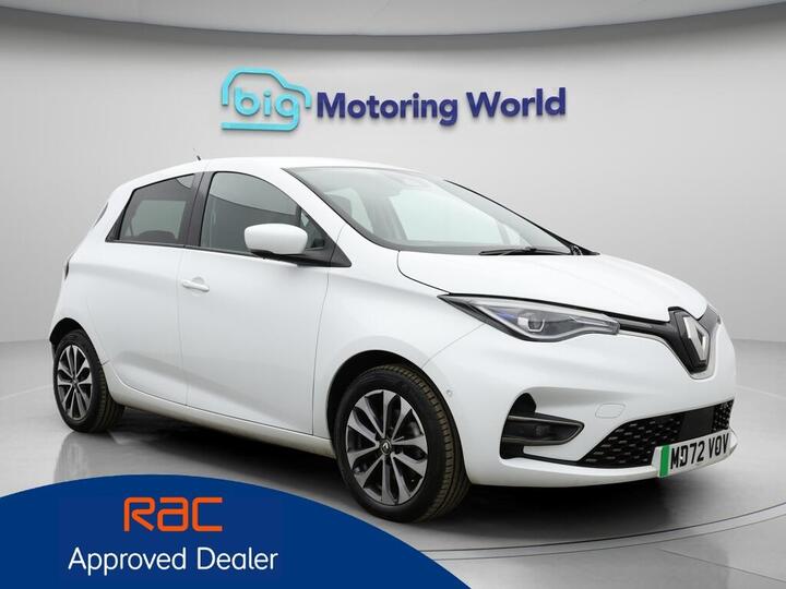 Renault Zoe R135 EV50 52kWh GT Line + Auto 5dr (Rapid Charge) Renault Zoe R135 EV50 52kWh GT Line + Auto 5dr (Rapid Charge)
