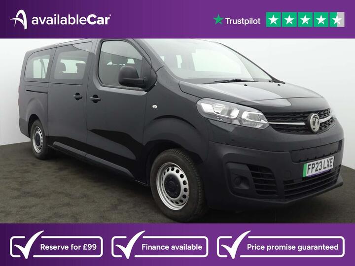 Vauxhall Vivaro Life Electric 50kWh Combi Auto LWB 5dr (9 Seat, 11kW Charger) Vauxhall Vivaro Life Electric 50kWh Combi Auto LWB 5dr (9 Seat, 11kW Charger)