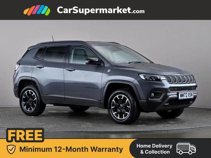Jeep Compass 1.3 GSE T4 11.4kWh Trailhawk Auto 4xe Euro 6 (s/s) 5dr Jeep Compass 1.3 GSE T4 11.4kWh Trailhawk Auto 4xe Euro 6 (s/s) 5dr