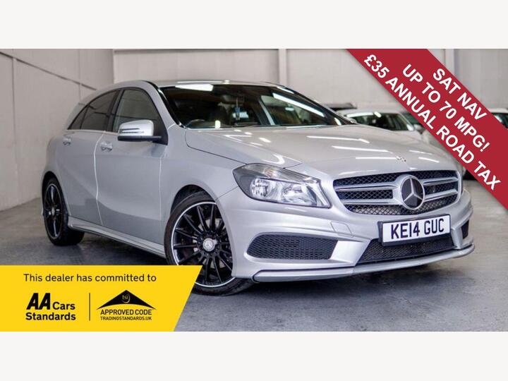 Mercedes-Benz A-CLASS 1.8 A200 CDI AMG Sport 7G-DCT Euro 5 (s/s) 5dr Mercedes-Benz A-CLASS 1.8 A200 CDI AMG Sport 7G-DCT Euro 5 (s/s) 5dr