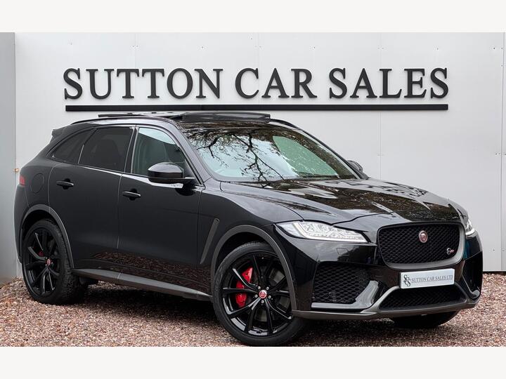 Jaguar F-PACE 5.0 V8 SVR Quickshift AWD Euro 6 (s/s) 5dr