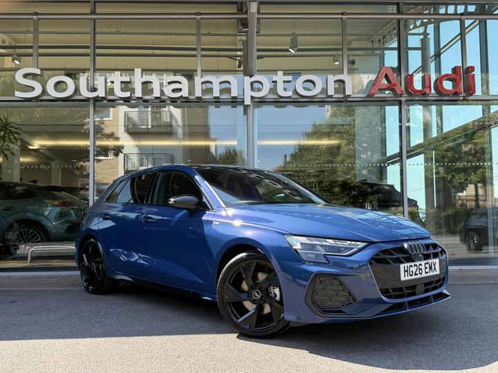 Audi A3 1.5 TFSI Black Edition Sportback S Tronic Euro 6 (s/s) 5dr