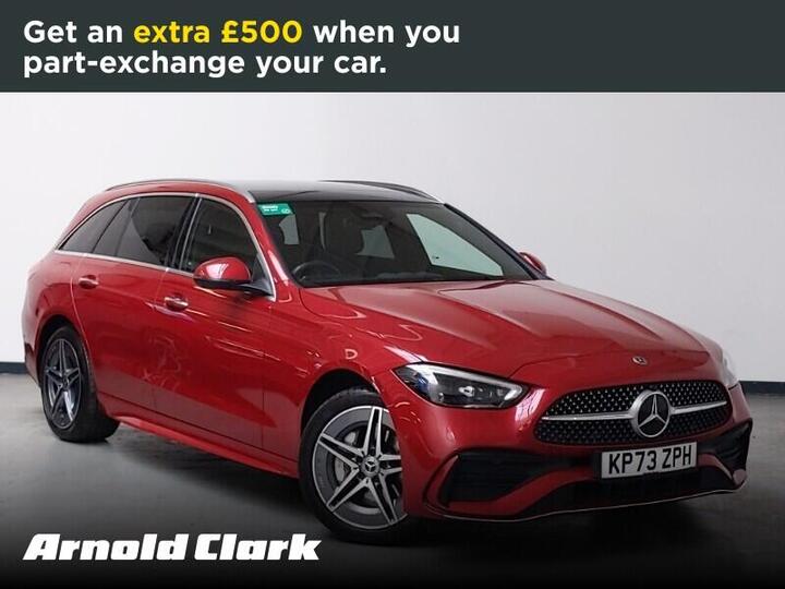 Mercedes-Benz C Class 2.0 C300e 25.4kWh AMG Line (Premium Plus) G-Tronic+ Euro 6 (s/s) 5dr