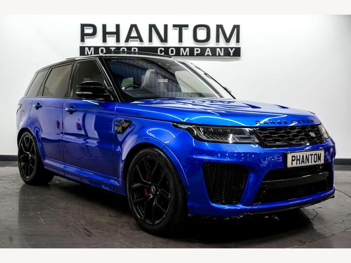 Land Rover Range Rover Sport 5.0 P575 V8 SVR Auto 4WD Euro 6 (s/s) 5dr Land Rover Range Rover Sport 5.0 P575 V8 SVR Auto 4WD Euro 6 (s/s) 5dr