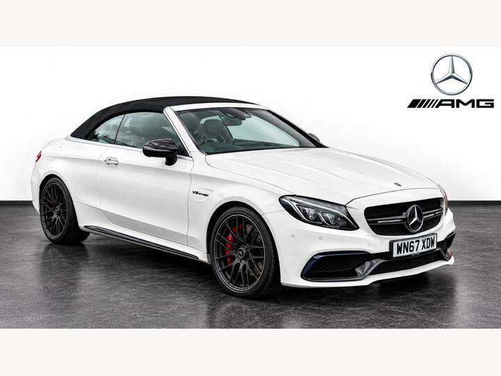 Mercedes-Benz C CLASS 4.0 C63 V8 BiTurbo AMG S (Premium) Cabriolet SpdS MCT Euro 6 (s/s) 2dr