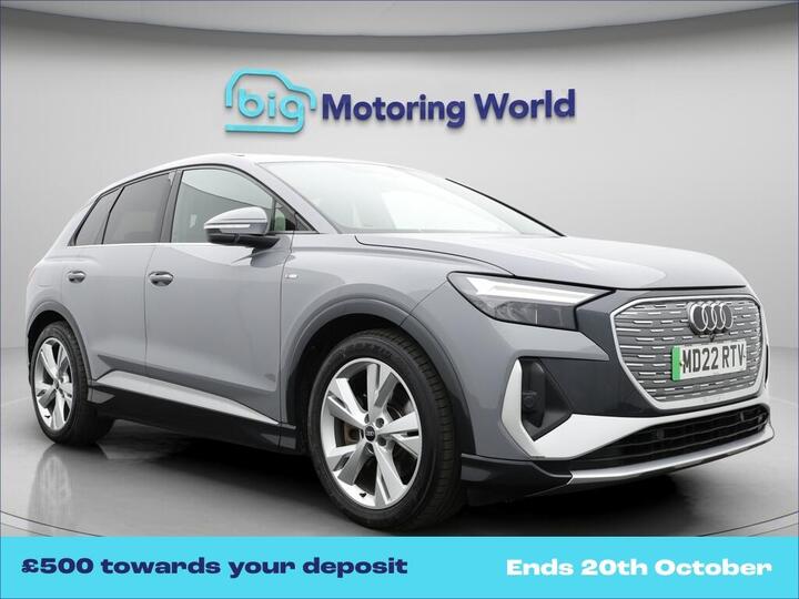 Audi Q4 E-tron 40 S Line Auto 5dr 82kWh