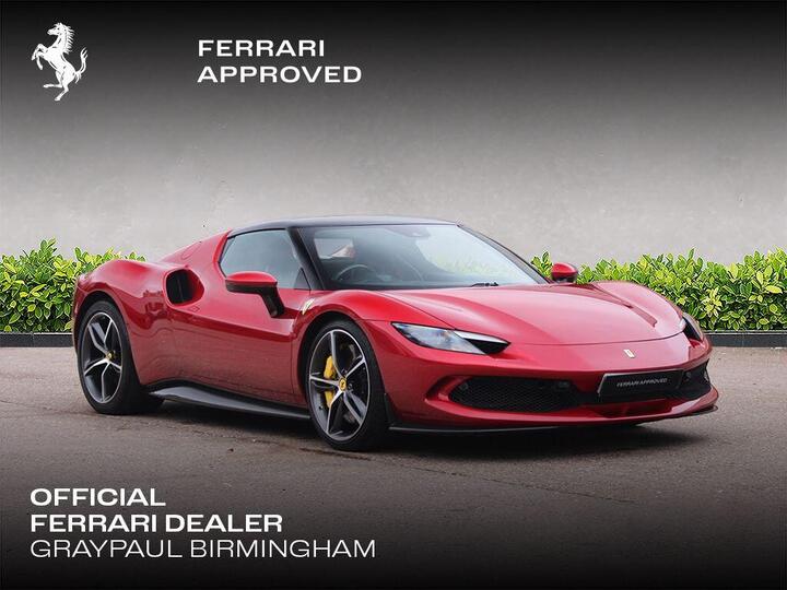 Ferrari 296 GTB 3.0T V6 7.45kWh F1 DCT Euro 6 (s/s) 2dr