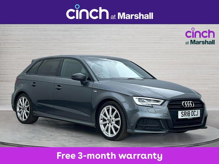 Audi A3 1.5 TFSI CoD Black Edition Sportback Euro 6 (s/s) 5dr