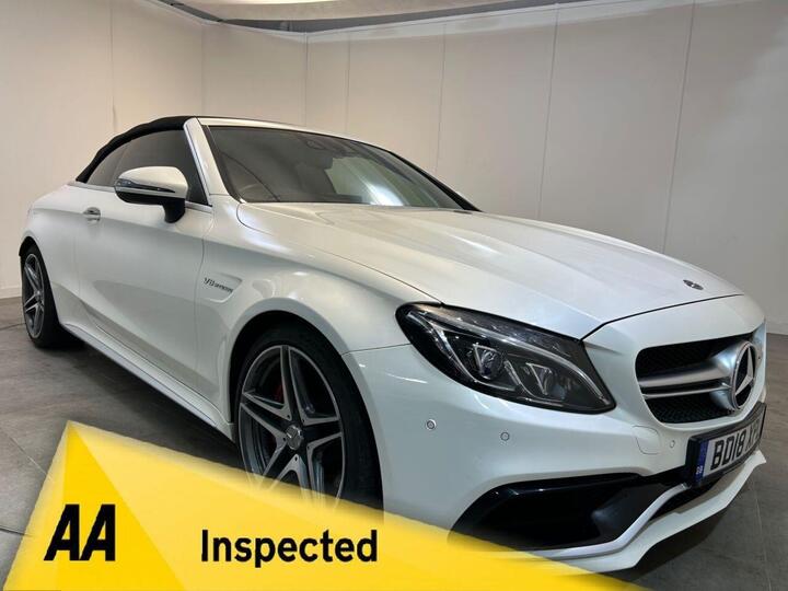 Mercedes-Benz C-CLASS 4.0 C63 V8 BiTurbo AMG S (Premium) Cabriolet SpdS MCT Euro 6 (s/s) 2dr