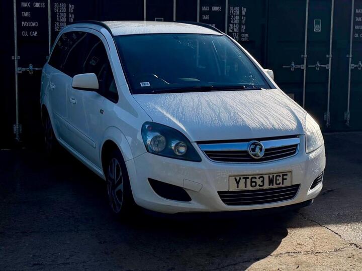 Vauxhall Zafira 1.6 16V Exclusiv Euro 5 5dr