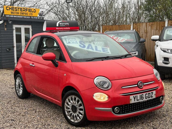 Fiat 500 1.2 Lounge Euro 6 (s/s) 3dr