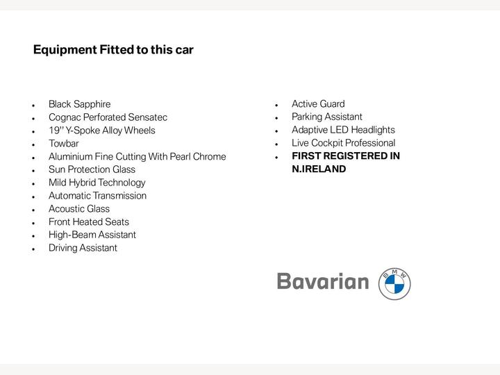 BMW X3 2.0 20d MHT XLine Auto XDrive Euro 6 (s/s) 5dr