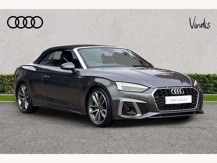 Audi A5 Cabriolet 2.0 TFSI 40 S Line S Tronic Euro 6 (s/s) 2dr Audi A5 Cabriolet 2.0 TFSI 40 S Line S Tronic Euro 6 (s/s) 2dr