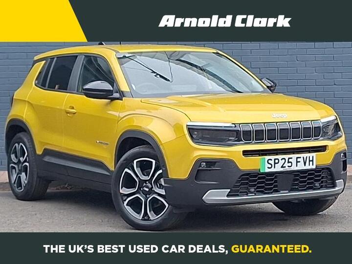 Jeep Avenger 54kWh E-Summit Auto 5dr Jeep Avenger 54kWh E-Summit Auto 5dr