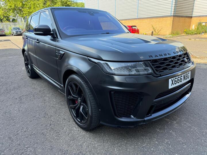 Land Rover Range Rover Sport 5.0 P575 V8 SVR Auto 4WD Euro 6 (s/s) 5dr