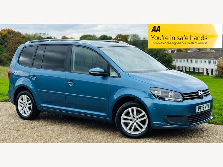 Volkswagen Touran 1.6 TDI BlueMotion Tech SE DSG Euro 5 (s/s) 5dr Volkswagen Touran 1.6 TDI BlueMotion Tech SE DSG Euro 5 (s/s) 5dr