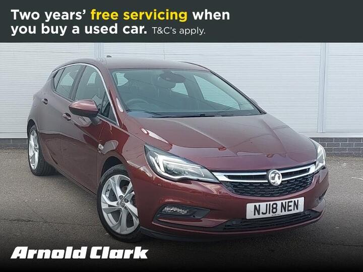Vauxhall Astra 1.4i Turbo SRi Nav Euro 6 5dr