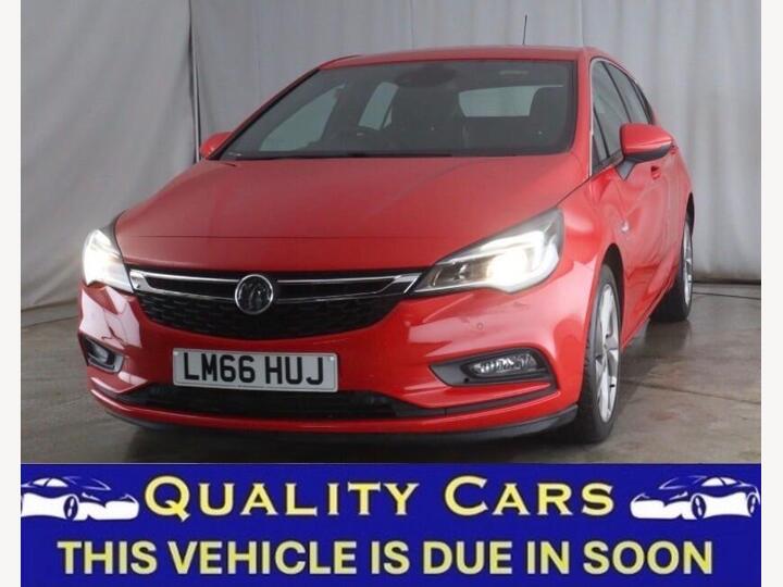Vauxhall Astra 1.6 CDTi BlueInjection SRi Auto Euro 6 5dr