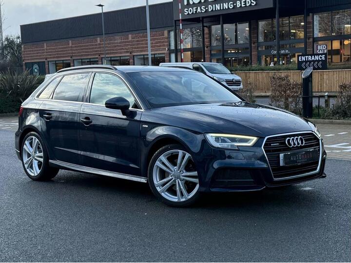 Audi A3 2.0 TFSI S Line Sportback S Tronic Quattro Euro 6 (s/s) 5dr