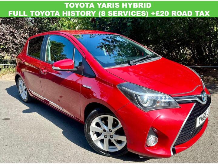 Toyota YARIS 1.5 VVT-h Excel E-CVT Euro 6 5dr (15in Alloy)